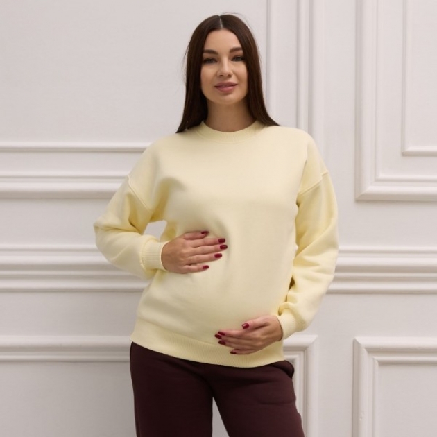 Світшот на флісі для вагітних та годуючих Dianora