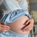 Розкішна бавовняна піжама для вагітних та годуючих матусь Dianora