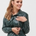 Сорочка з екошкіри для вагітних Dianora