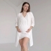 Комплект халат і сорочка для годування на запа́х MILKY