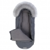 Зимовий конверт на флісі Baby XS з опушкою 