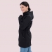 Слінгокуртка, куртка для вагітних Softshell 4 в 1 Чорна